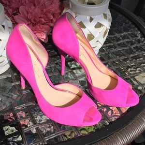 Hot Pink Jessica Simpson Stiletto Heels